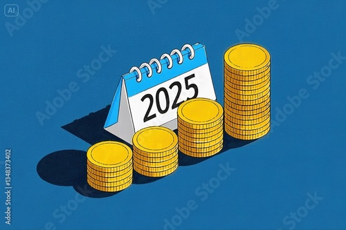 Happy New Year 2025! Start the year strong with a solid financial plan, tracking growth through smart investments, savings, and strategic planning for a prosperous future