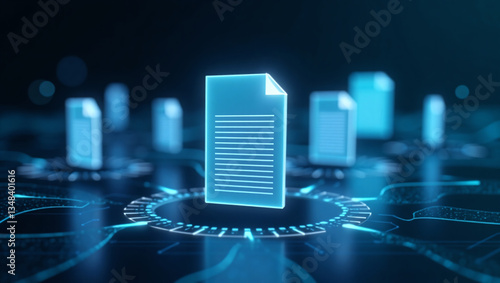 Digital Document Files with AI Data Streams