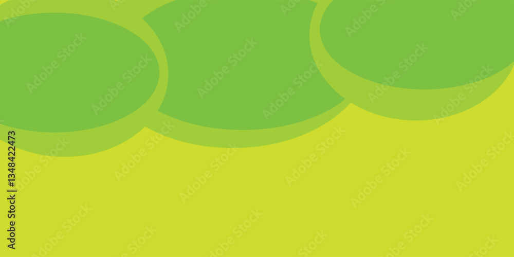 Wavy Curvy Circular and Circle Shapes and Designs Green and Yellow Colors Modern Abstract Background Wavy Curvy Circular and Circle Shapes and Designs Green and Yellow Colors Modern Abstract Background