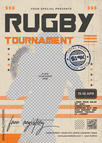 Rugby Tournament Flyer