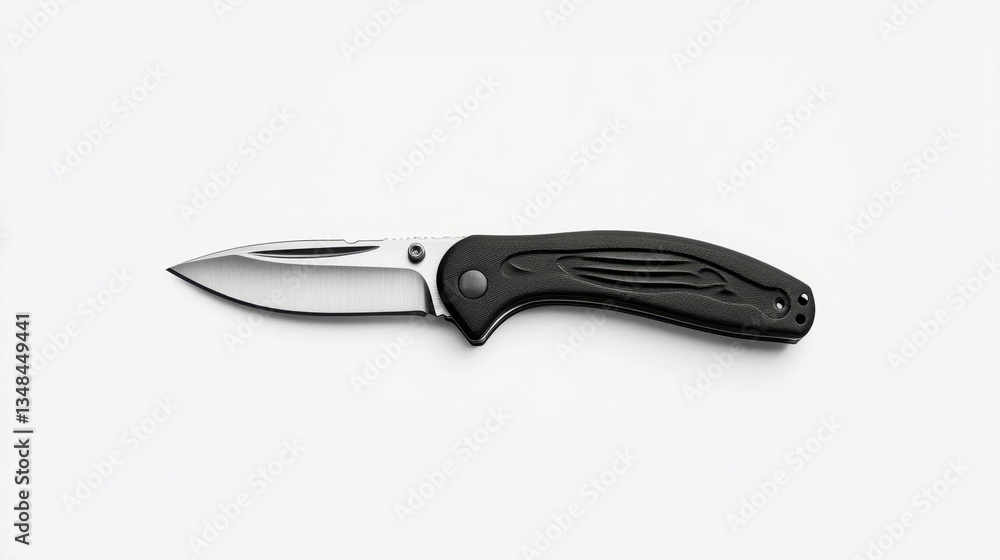 Fototapeta premium Heavy Duty Utility Knife with Retractable Blade for Versatile Tasks