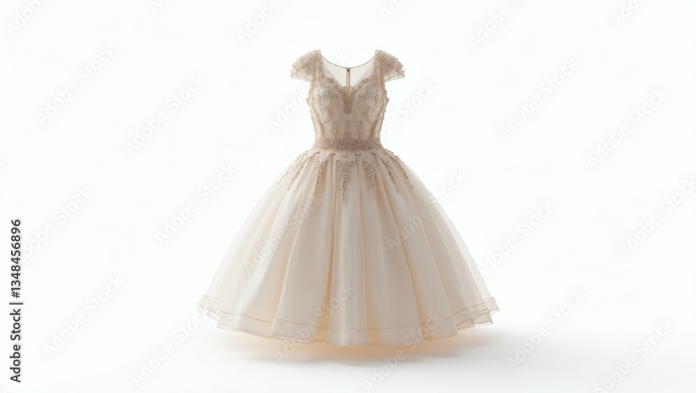 Obraz premium Elegant Vintage Ball Gown