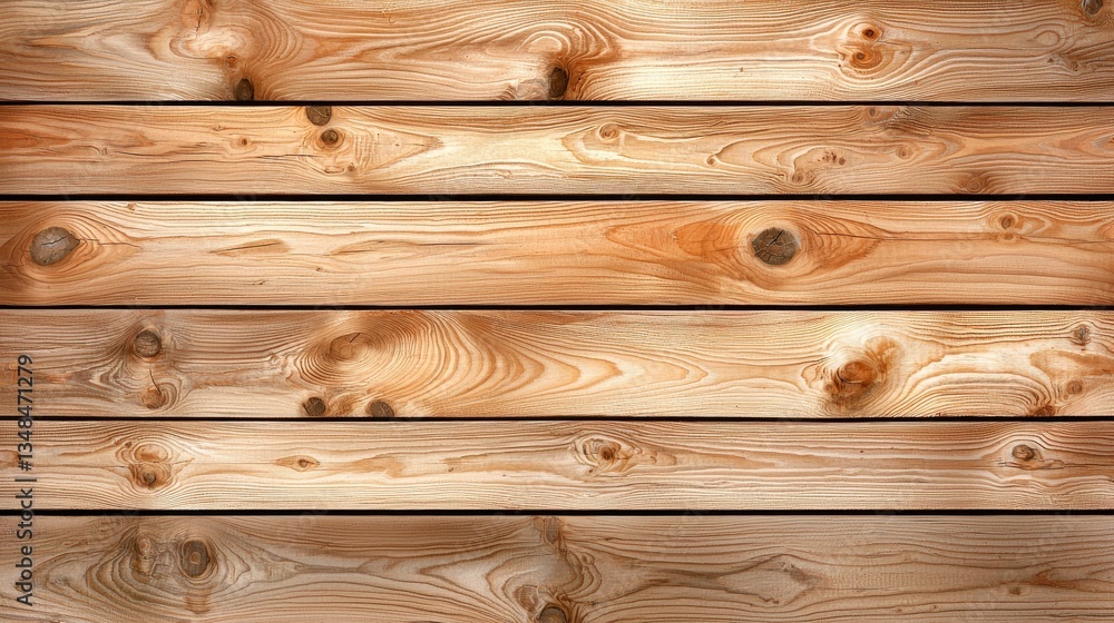 Naklejka premium Close-up views of wooden plank textures aesthetic appeal in natural studio setting