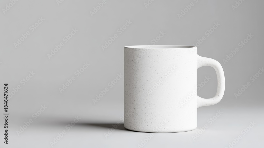 Obraz premium White mug mockup
