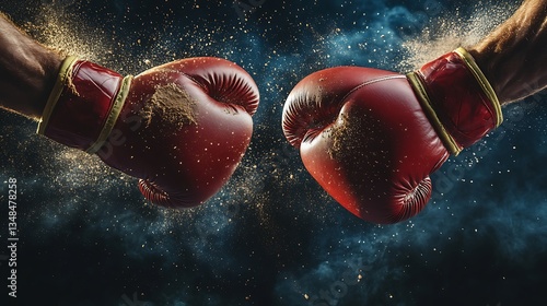 Clash of Titans: Boxing Gloves Ready to Rumble