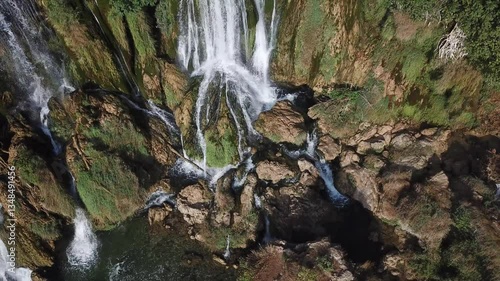 Waterfall Majesty: A Natural Cascade