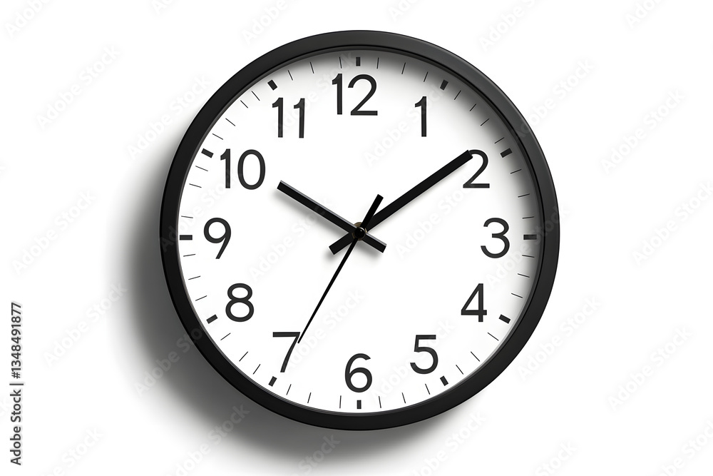 Simple Clock Shows Time Precisely Simple Clock Shows Time Precisely