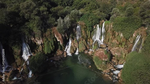 Waterfall Majesty: A Natural Cascade