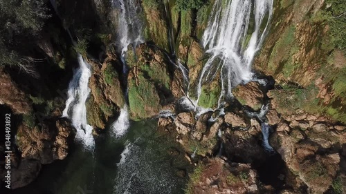 Waterfall Majesty: A Natural Cascade