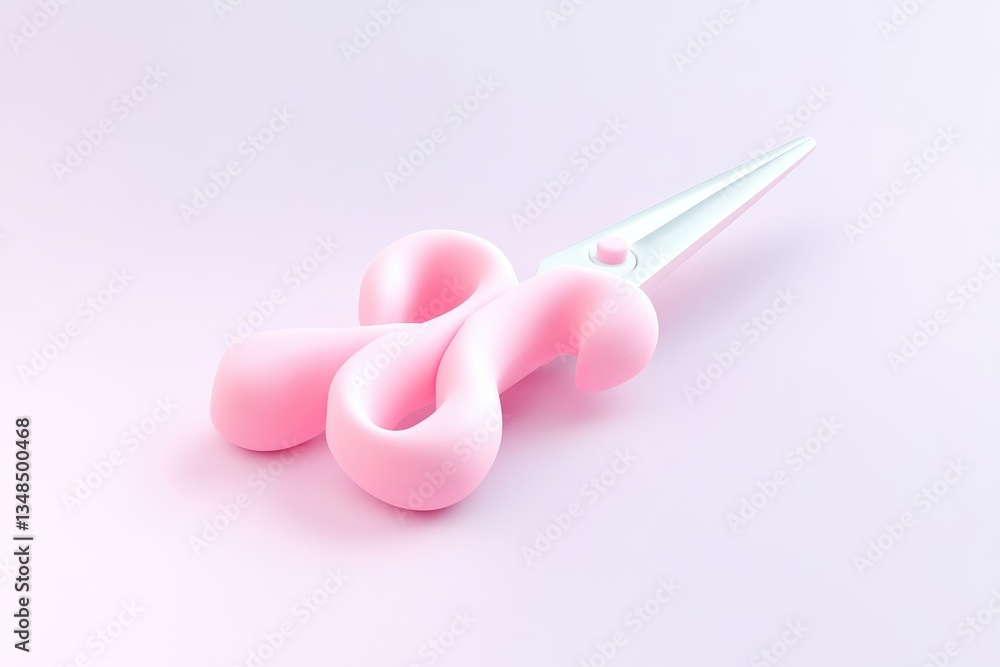 Pastel Pink Scissors Pastel Pink Scissors