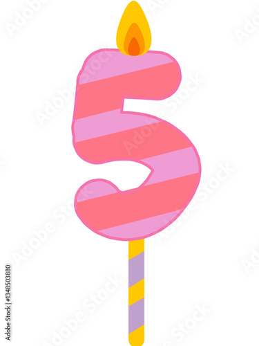 Birthday Cake Topper Letters and Numberes