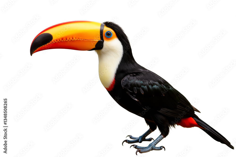 Obraz premium Toucans Exotic Beauty with Vibrant Beaks
