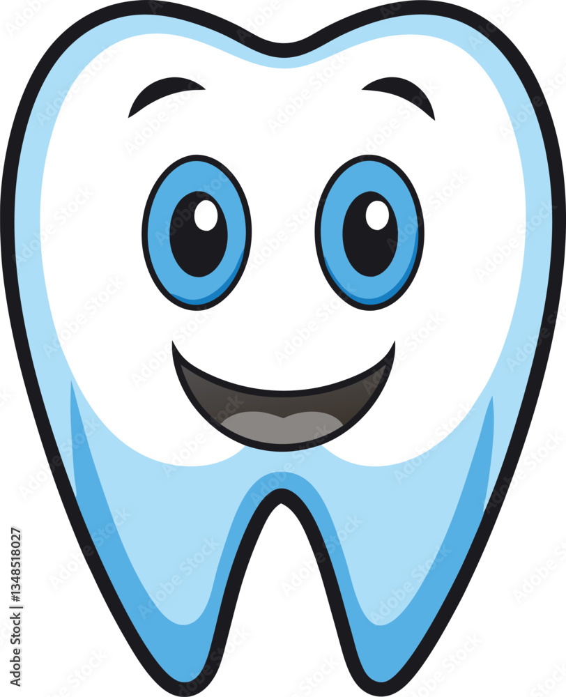 Happy Tooth Illustration Happy Tooth Illustration