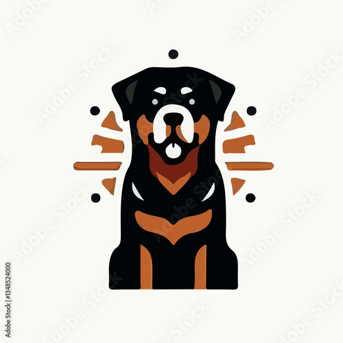 dog icon vector
