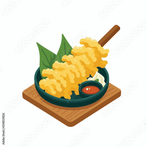 tempura, shrimp, food, delicious, seafood, cuisine, asian, restaurant, lunch, gourmet, meal, crispy, fried, plate, japanese food, dinner, tasty, japanese, sauce, isolated, prawn, appetizer, dish, fres