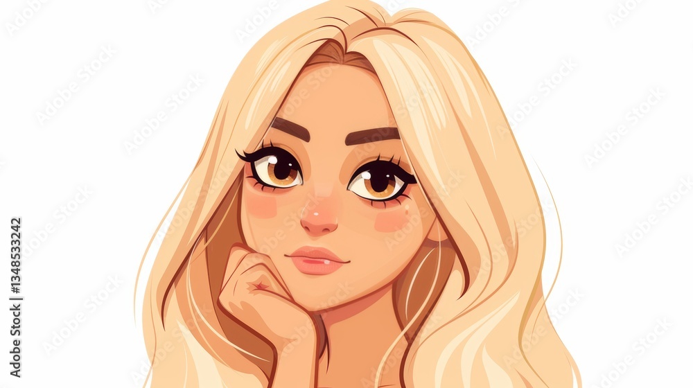 Stunning young blonde woman with flawless skin engaging in facial treatment for beauty and spa care Stunning young blonde woman with flawless skin engaging in facial treatment for beauty and spa care