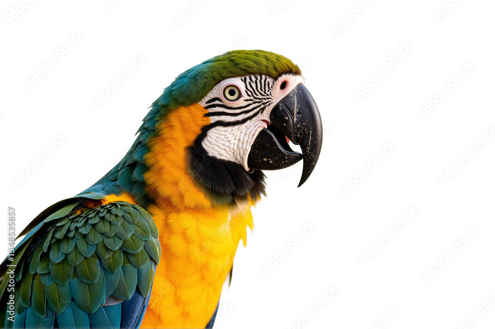 Fototapeta premium Macaws Majestic Parrots with Vivid Colors