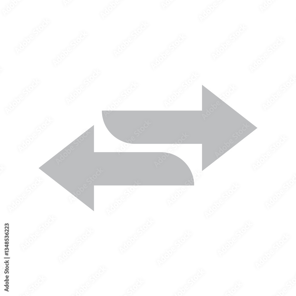 send back arrow sign send back arrow sign