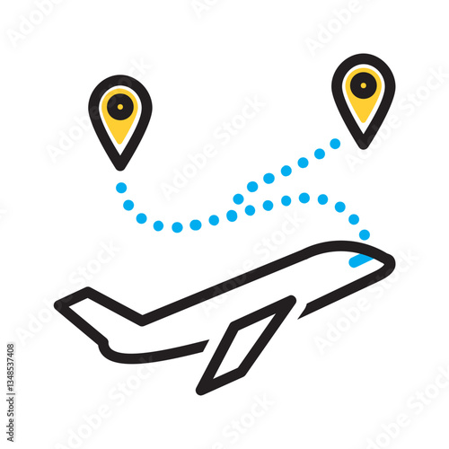 Vector multi color icon for Various