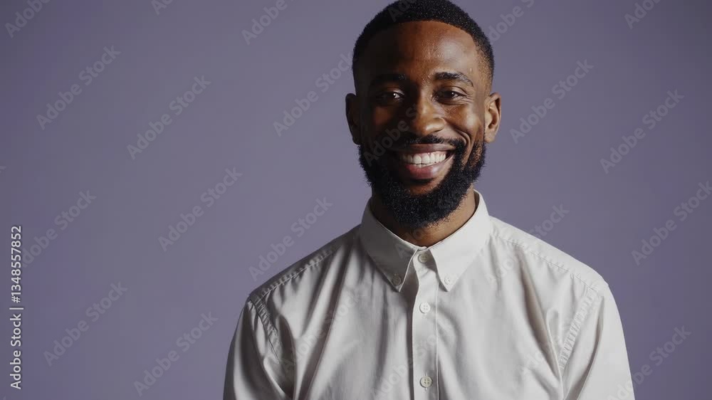 The Smiling Man Portrait. The Smiling Man Portrait.
