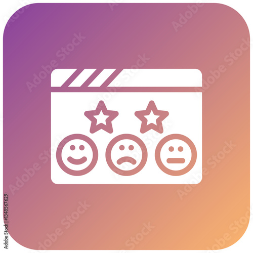 Vector Design Satisfaction Icon Style