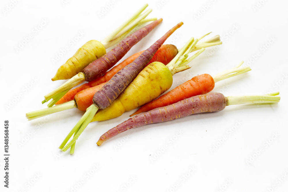 Fresh carrot vegetables, Ripe carrots Fresh carrot vegetables, Ripe carrots