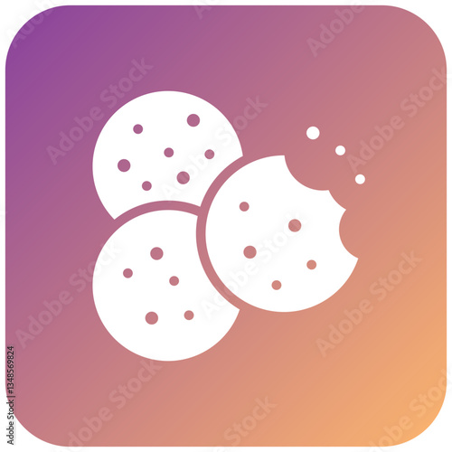 Vector Design Cookies Icon Style