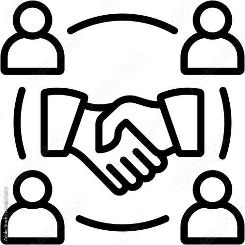 Community Building Icon