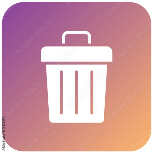 Vector Design Trash Icon Style