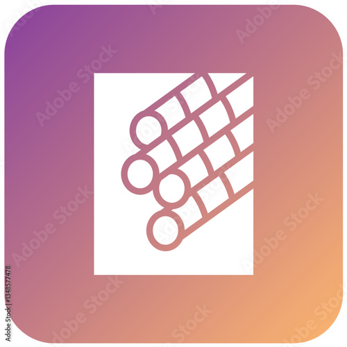 Rebar Vector Design Icon Style