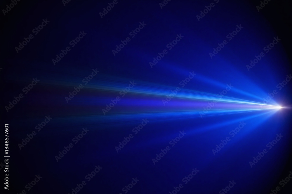 Fototapeta premium blue and black background with a light shining through it