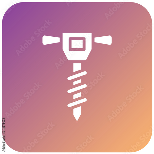 Auger Vector Design Icon Style