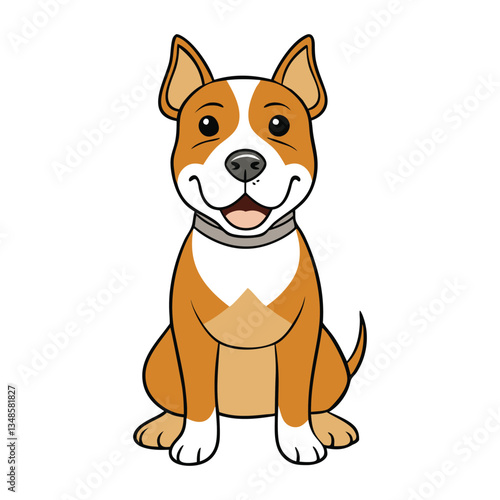 Pit Bull dogs are strong, muscular, and loyal. Known for their courage and affectionate nature, they make great companions when trained and socialized properly.