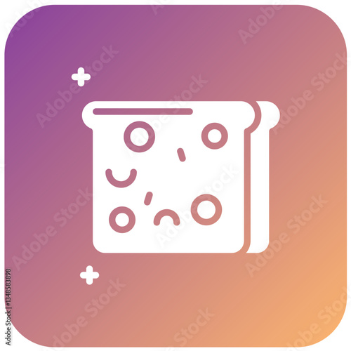 Whole Wheat Bread Vector Design Icon Style