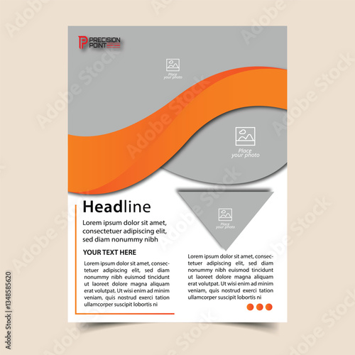 Business flyer template design