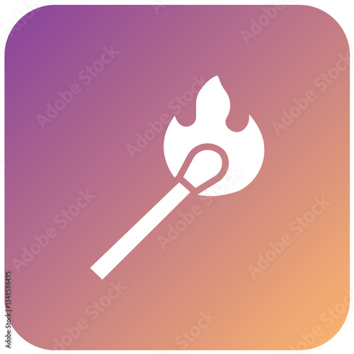 Vector Design Matches Icon Style