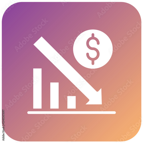 Vector Design Bankrupt Icon Style