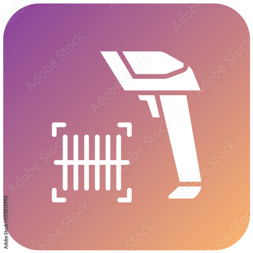 Vector Design Barcode Scanner Icon Style