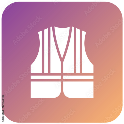 Vector Design Vest Icon Style