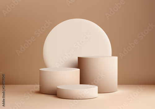 modern luxury cylindrical p...