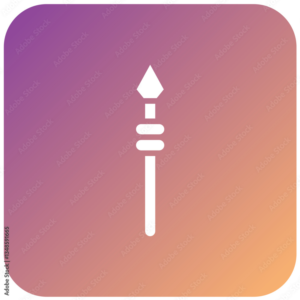 Vector Design Spear Icon Style Vector Design Spear Icon Style