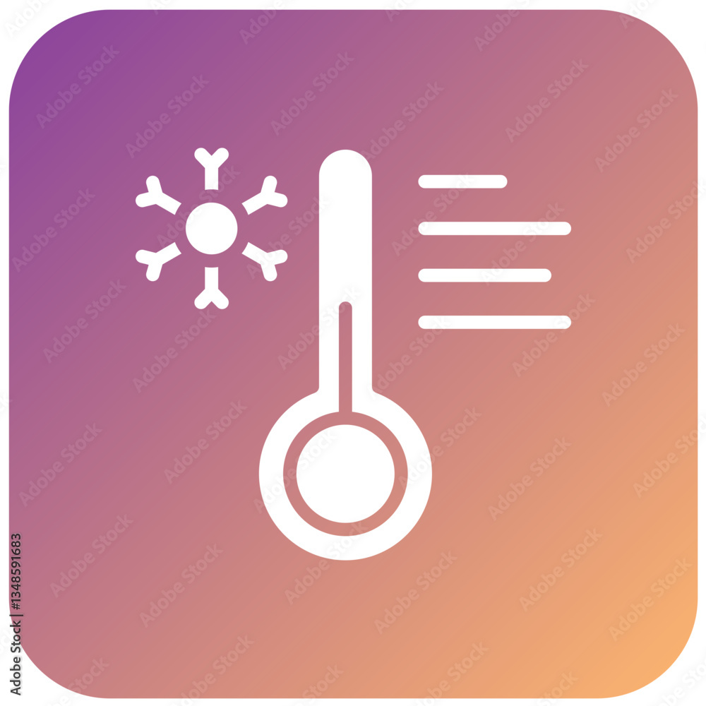 Vector Design Thermometer Icon Style Vector Design Thermometer Icon Style