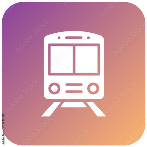Vector Design Train Icon Style