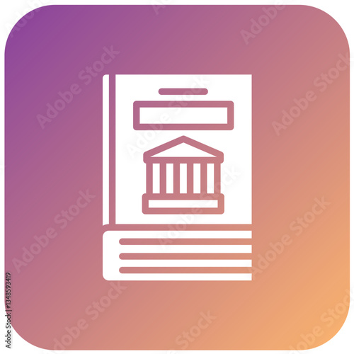Vector Design Literary Mythology Icon Style