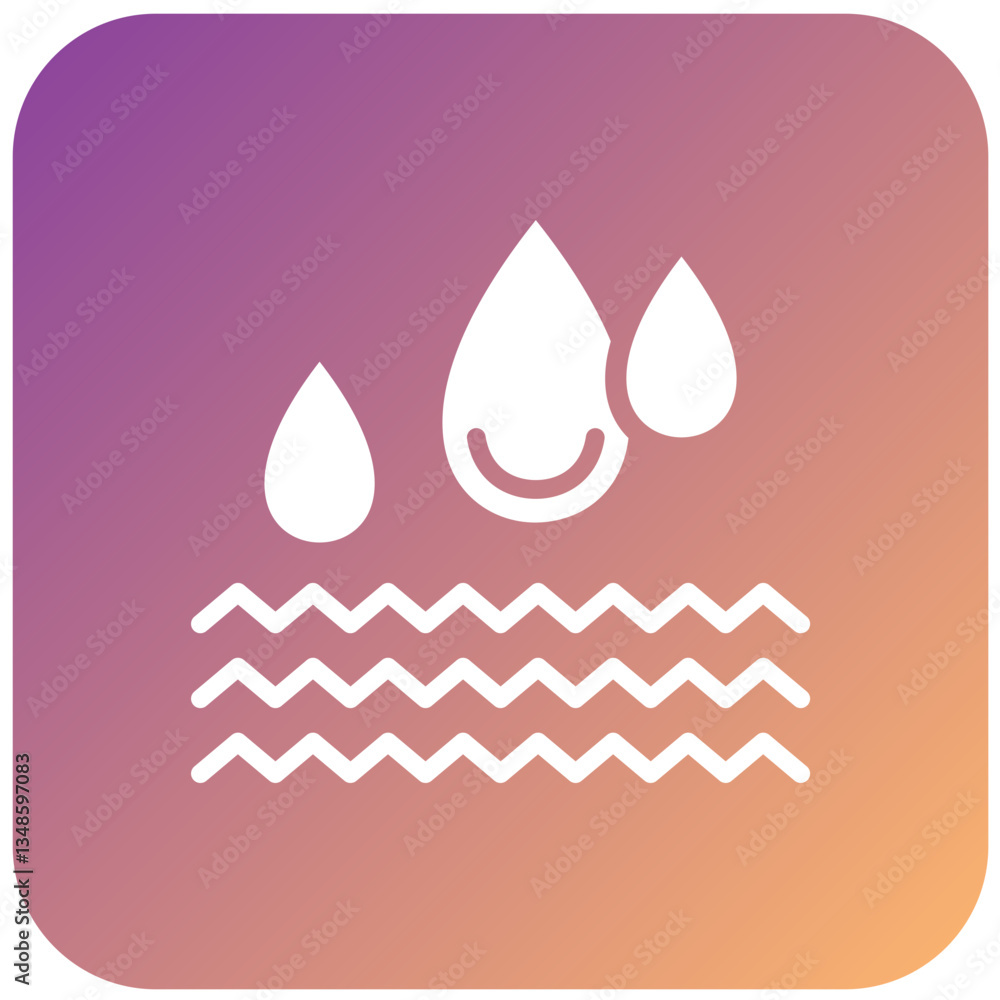Vector Design Water Icon Style Vector Design Water Icon Style