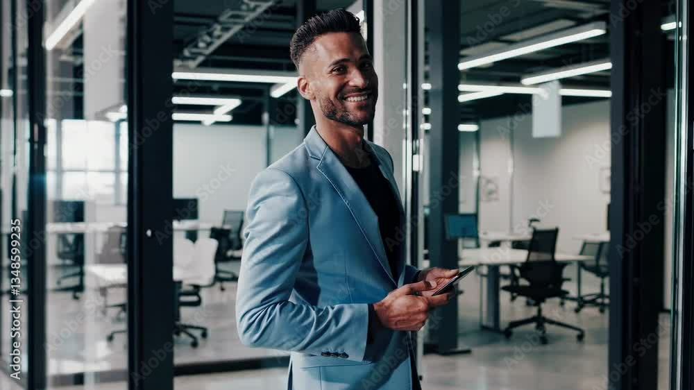 The Professional Man Smiling The Professional Man Smiling