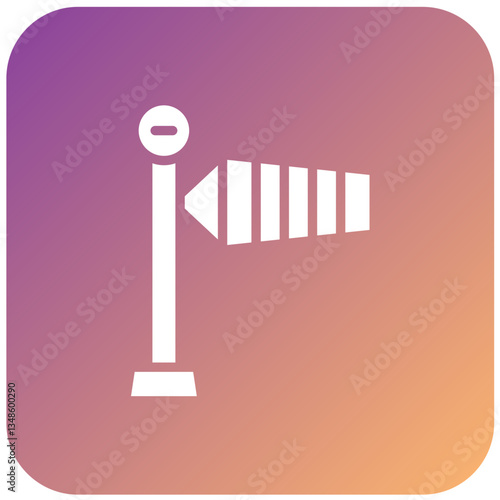 Vector Design Windsock Icon Style
