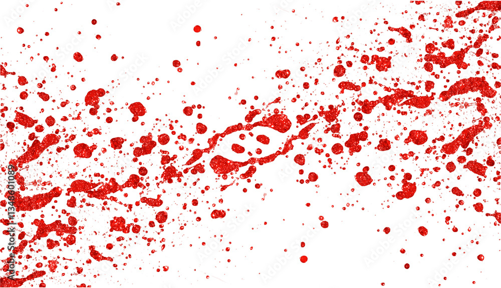 Red drops splash in the air. Freshss orange juice transparent background Red drops splash in the air. Freshss orange juice transparent background