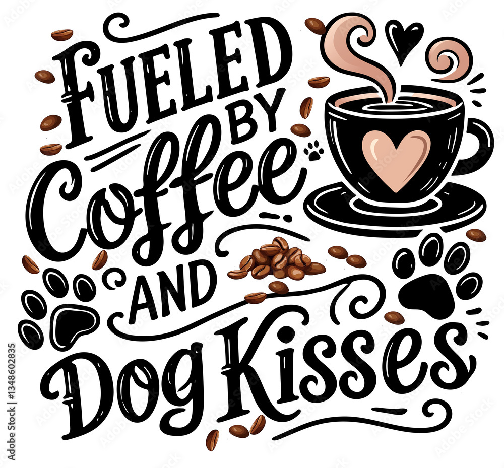 Coffee and Dog Graphic Designs Coffee and Dog Graphic Designs