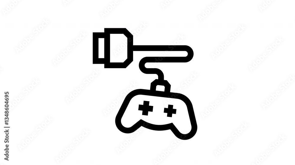 joystick animated icon joystick animated icon